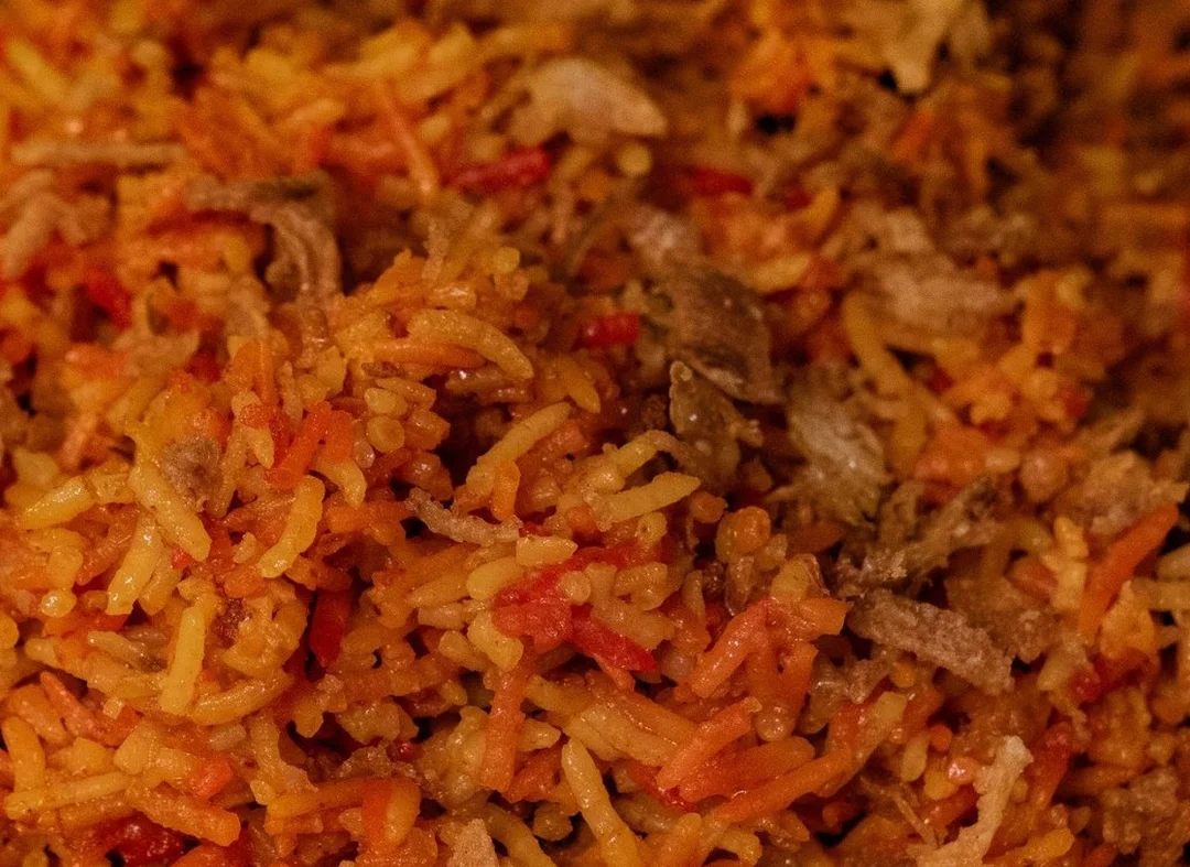 Lamb Biryani takeout container, Butter Chicken Hut Calgary